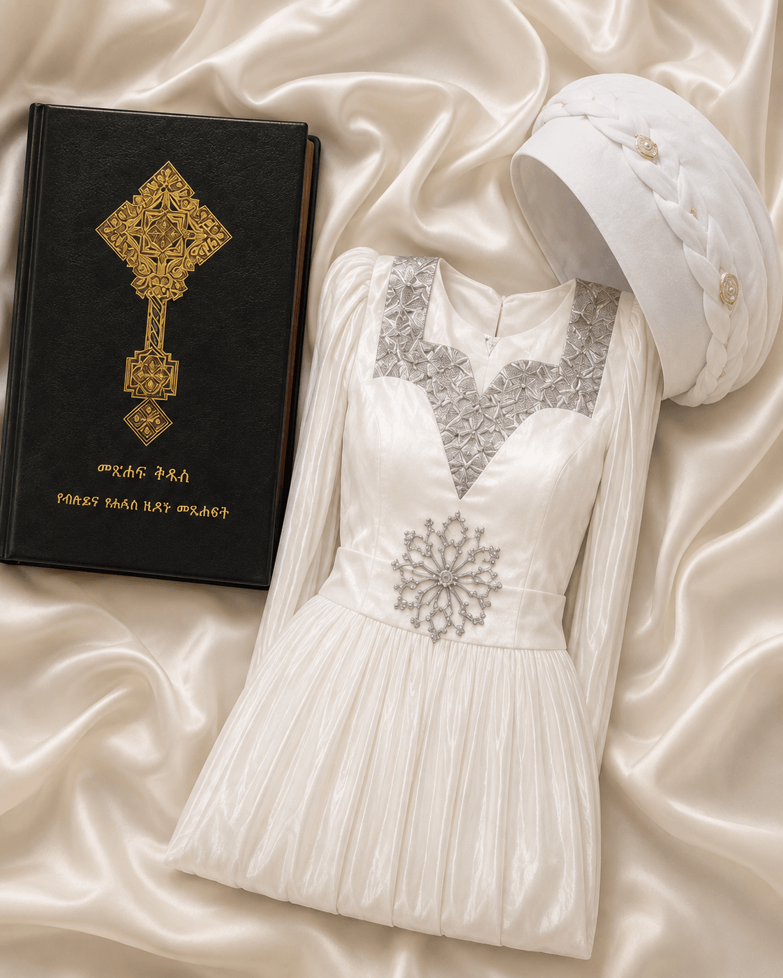 White & Silver Traditional Gift Set